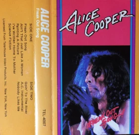 Alice Cooper – Freak Out Song (Cassette, Album)