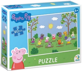 Пазл "Peppa Pig. Пеппа грає з друзями"