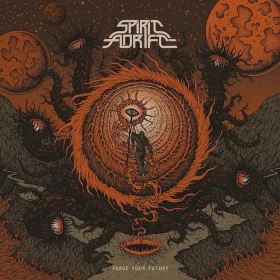 Spirit Adrift – Forge Your Future (2EP, 12", Single Sided, Etched, Orange Vinyl)