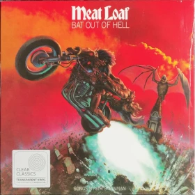 Meat Loaf – Bat Out Of Hell (LP, Album, Reissue, Repress, Clear Vinyl)