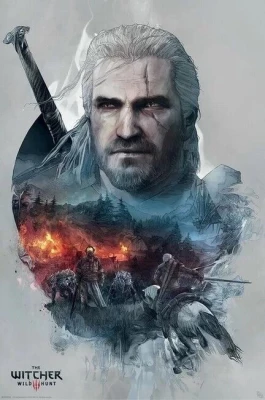 Witcher - Geralt (Постер)