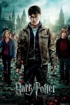 Harry Potter 7 - Part 2 One Sheet (Постер)
