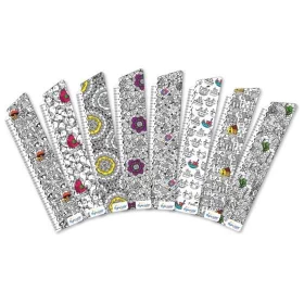 Закладки для книг картонні набір 8 штук BM-6180 Антистрес 2 Бумагія