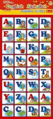 Магнітна абетка "ENGLISH ALPHABET"