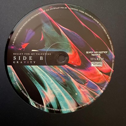 Bullet For My Valentine – Gravity (LP, Album, Vinyl) - фото 4