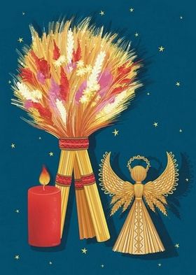 Листівка вітальна «Дідух»