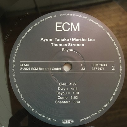 Thomas Stronen, Ayumi Tanaka, Marthe Lea – Bayou (LP, Album, Vinyl) - фото 4