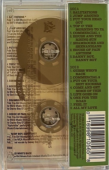 House Of Pain – House Of Pain (Fine Malt Lyrics) (Cassette, Album, Reissue) - фото 2