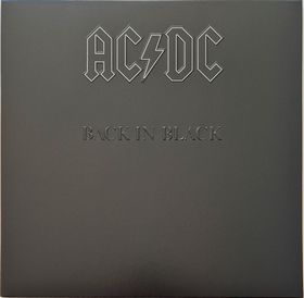 AC/DC – Back In Black (Gold Metallic)