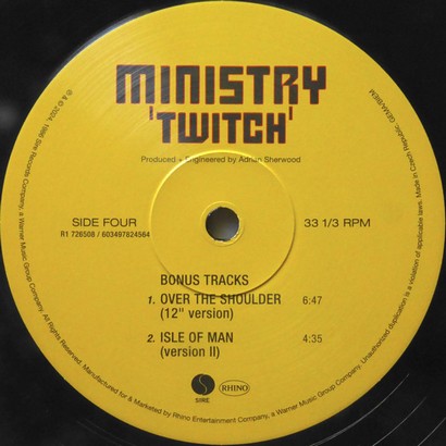 Ministry – Twitch (2LP, Album, Limited Edition, Reissue, Remastered, Vinyl) - фото 6