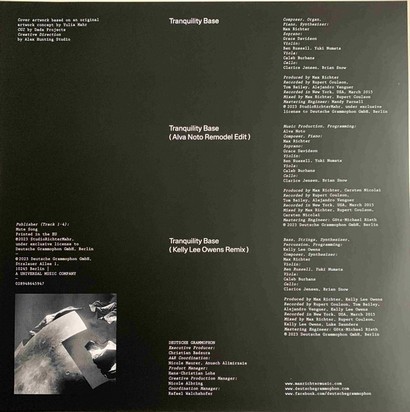 Max Richter - SLEEP: Tranquility Base (LP, EP, Limited Edition, Numbered, Yellow Clear Vinyl) - фото 5