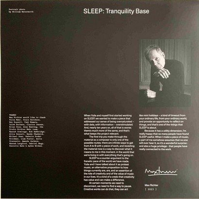 Max Richter - SLEEP: Tranquility Base (LP, EP, Limited Edition, Numbered, Yellow Clear Vinyl) - фото 6