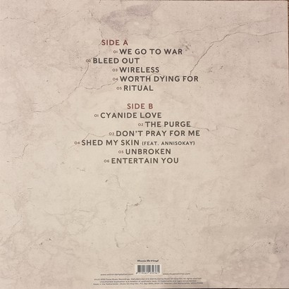 Within Temptation (LP, Album, Limited Edition, Red & Black Marbled) - фото 2