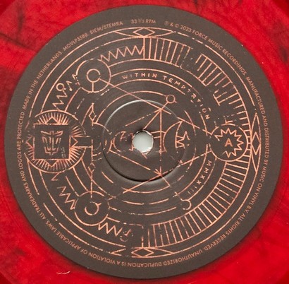 Within Temptation (LP, Album, Limited Edition, Red & Black Marbled) - фото 4