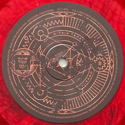 Within Temptation (LP, Album, Limited Edition, Red & Black Marbled) - фото 6