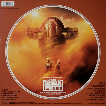 Various – Star Wars: The Book Of Boba Fett (Music From The Original Series)(LP, Compilation, Picture Disc, Stereo, Vinyl) - фото 3