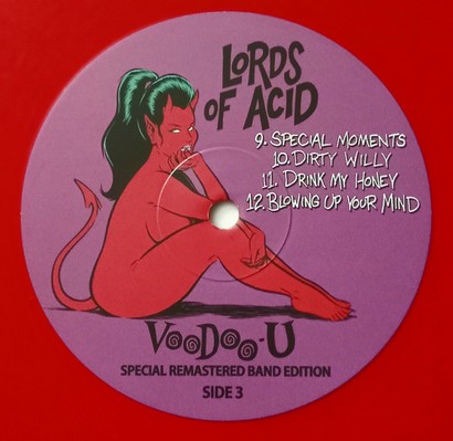 The Lords Of Acid – Voodoo-U (2LP, Album, Limited Edition, Reissue, Remastered, Special Edition, Special Remastered Band Edition, Red Translucent Vinyl) - фото 5