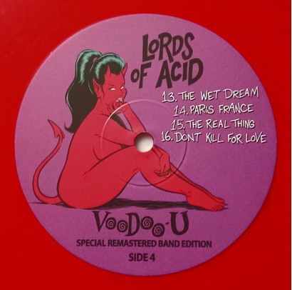 The Lords Of Acid – Voodoo-U (2LP, Album, Limited Edition, Reissue, Remastered, Special Edition, Special Remastered Band Edition, Red Translucent Vinyl) - фото 6