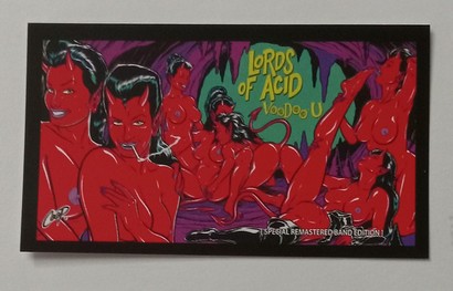 The Lords Of Acid – Voodoo-U (2LP, Album, Limited Edition, Reissue, Remastered, Special Edition, Special Remastered Band Edition, Red Translucent Vinyl) - фото 7