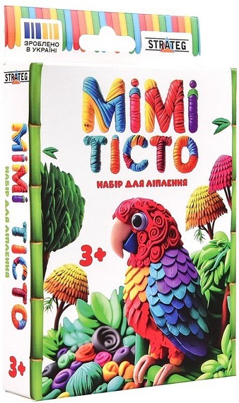 Набір для ліплення. MIMI Тісто. Папуга - фото 1