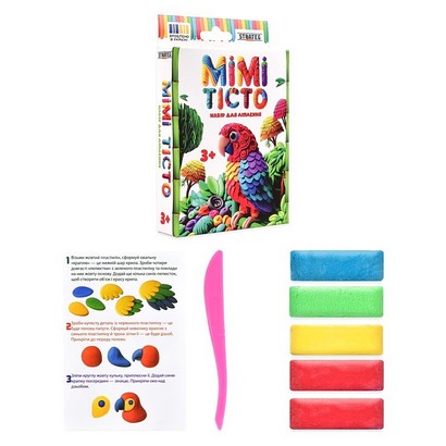 Набір для ліплення. MIMI Тісто. Папуга - фото 2