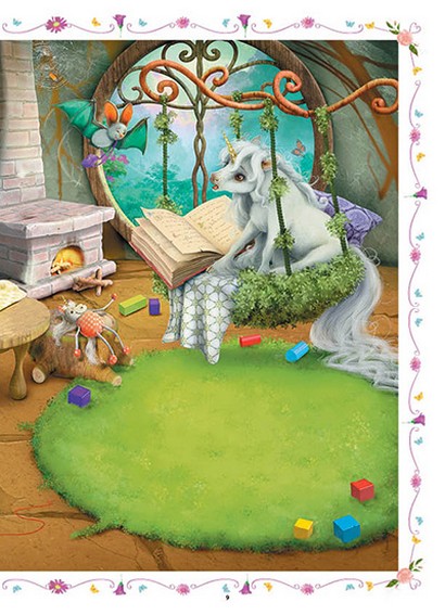 Маленька одноріжка Зіронька. Розваги з наліпками - фото 5