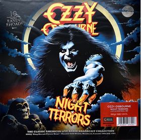 Ozzy Osbourne – Night Terrors (LP, Album, Limited Edition, Red Vinyl)